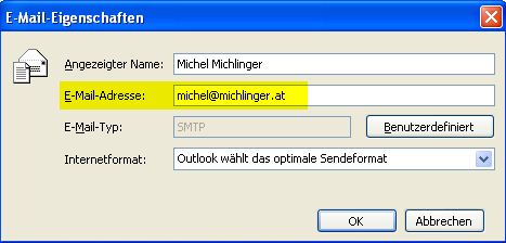 die email adresse die email adresse