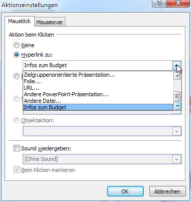 Powerpoint Interaktive Schaltflachen