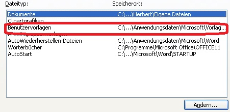 Word Wo Sind Meine Dokumentvorlagen Gespeichert
